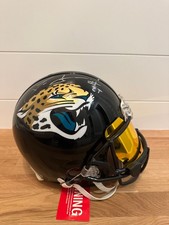 Leonard Fournette Signed Jacksonville Jaguars Full Size Authentic Pro Helmet picture