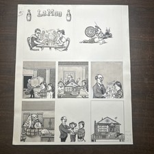 CRACKED Magazine Original Comic Art Samuel Sam S.B. Whitehead Large 21x15 Mad 04 picture