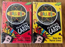 Bill Nye the Science Guy Playing Cards 2 Sealed Decks picture