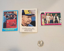 Vintage 1970s Non-Sport Trading Cards Lot Happy Days Charlies Angels 1983 Brewer picture