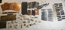 LARGE VINTAGE GERMAN NOS BOWIE KNIFE & KNIFE-MAKING LOT picture