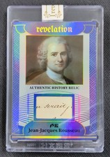 Jean-Jacques Rousseau History Relic Card 16/75 Eternal Revelation 2025 picture