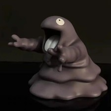 Pokemon Muk & Grimer Mini Figure 4cm PVC Anime Collectible Statue Toy New Gift picture