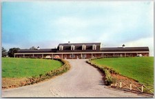 Postcard Crozet, Virginia; Greenwood Motel; Hellen Lang; E&S Motel Md picture