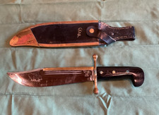Vintage Case XX USA 1836 Bowie Knife with Original-Style Leather Sheath picture