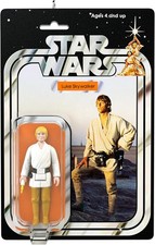 2025 Hallmark Keepsake Luke Skywalker Vintage Figure Ornament Star Wars NIB picture