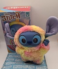 HAPPY HAUL Disney Stitch Snow Cone Swirl Clip On Plushie Heart Eyes Stitch picture
