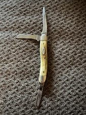 Vintage Case XX 5318 SS Stag Medium Stockman 3 Blade Pocket Knife 3.5” picture