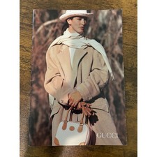 Gucci 1989 Vintage Advertising Catalog Fashion Book Handbags Luxury 80s Rare picture