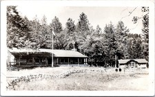 Camp Roosevelt Yellowstone Park, Lodge - RPPC picture