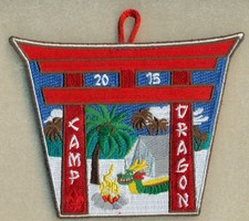 * Camp Patch - Far East Council, 2015 Camp Dragon, Okinawa Japan picture
