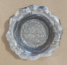 Vintage Peltrina Pewter Rabbit Trinket Dish *CottageCore* picture