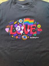 Disney Parks Love Pride T-shirt Black Walt Disney World Pride Collection  picture