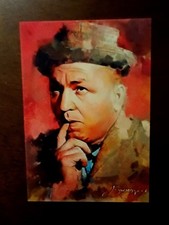 2023 Curly Howard Sketch Card Vela Signed #39/50 picture