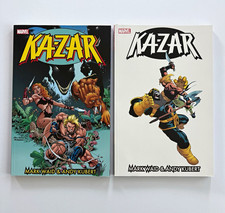 Marvel Ka-Zar TPB Lot Volume 1 & 2 RARE OOP Mark Waid Andy Kubert picture