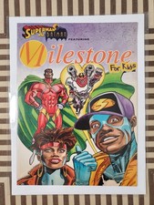 Superman Batman  Milestone For Kids Comic -KEY Origin of Static & Rocket picture