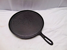 vintage Wagner Ware Sidney 0 flat iron griddle with handle 1108A 9.5