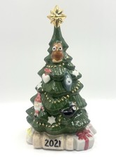 Royal Copenhagen 2021 Annual Christmas Tree Porcelain Figurine Limited Ed w/ BOX picture