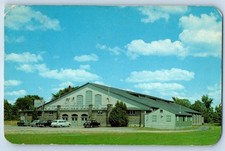1960 Potsdam New York Postcard Clarkson College Technology Hockey Arena Building picture
