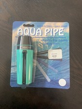 MINT GREEN AQUA PIPE Waterpipe Original Portable COMES WITH FREE PIPE SCREENS picture