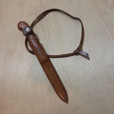 Vintage Erik Anton Berg Eskilstuna Sweden Rostfri Hunting Knife 8.25