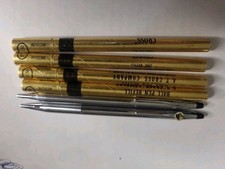 2 Vintage Cross Century Pens Chrome Silver USA w/Extras picture