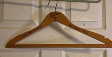 Vintage St Anthony Hotel Auto Lobby Garage San Antonio TX Wood Hanger... picture