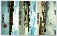 Dixie Motel resort postcard, N. Myrtle Beach, SC. Misprint Super Rare picture