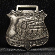 Indian Head Mt Pemigewasset Franconia Notch State Park White Mountains Watch Fob picture