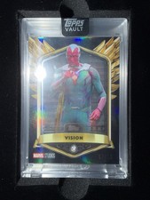 2026 Topps Marvel Vault TRUE GREATNESS Diamond Vision TG-21 07/10 RELIC picture