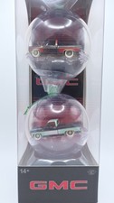 GMC M2 Christmas Ornament  Round Clear Plastic Hanging Truck Orbs CHASE🔥🔥🔥🔥 picture