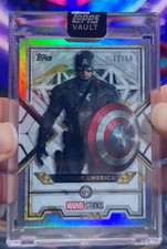 2026 Topps Vault Marvel Captain America Marvel Diamonds #12/50. picture