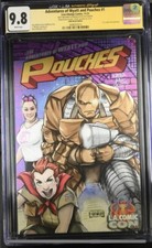 The Adventures of Wyatt & Pouches Metal Cover LACC ‘23 CGC 9.8 JSA Nate Melendez picture
