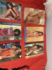 Lot Of 6 Hooters Calendars Great Condition picture