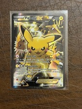 2016 Pokemon - Pikachu EX - XY124 Black Star Promo DMG'd (see pictures) picture