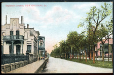 1909 New Orleans Louisiana Esplanade Avenue Historic Vintage Postcard A2558 picture