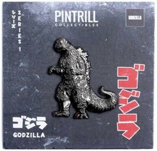 ⚡RARE⚡ PINTRILL x TOHO 3D GODZILLA PIN *BRAND NEW SEALED* JAPAN EXCLUSIVE picture