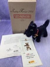 Original Box Limited Edition Steiff Scotty Terrier #402067 picture