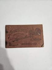 Antique Early 1900s Massachusetts Agricultural College Post Card Book  picture