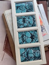 Mark Not VAUGHN BODE CUSTOM hand Drawn Ink PIECE ONE OF A KIND 8” X 20” picture