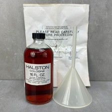 Vintage RARE NOS Large 16oz HALSTON Perfume/Cologne in Bottle Dead Stock New picture