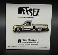 Kaido House Subscriber Pin KDO Yellow/Black Square 11 OFFSE7 - SHIPS NOW picture