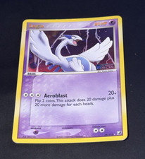 Pokemon TCG Lugia 29/115 Rare Holo EX Unseen Forces English 2005 picture