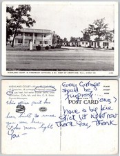 Highland Court Fireproof Cottages Crestview FL Postcard picture