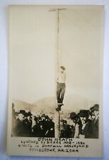 Real Photo Post Card of the 1884 Mob Lynching of John Heath (Bisbee Massacre) picture