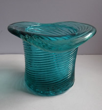 VTG 1980's AVON AMERICAN HEIRLOOM BLUE GLASS 