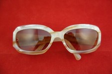  SALVATORE FERRAGAMO WOMEN'S SUNGLASSES - 523 / 13 - MD IN ITALY - VERY GOOD CON picture