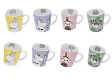 Arabian Moomin POP Mug 0.3L Check Set of 8  Limited Exclusive 2025 Japan New picture