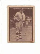 1931 W517 large strip card  Heine Manush Browns bxmt picture