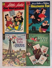 Little Lulu Gold Key & Dell Comics Lot (4) #1-  VF- VG/FN 1954 Golden Silver Age picture